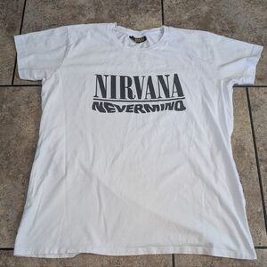 Nirvana  The Relaxed  Tee Women's Large